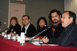 Participantes en el debate