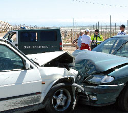 Imagen del accidente