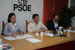 Rueda de prensa PSOE