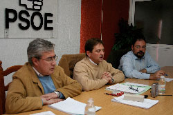 Rueda de prensa PSOE