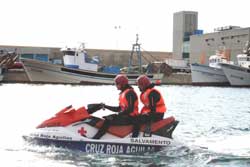 salvamento de la cruz roja