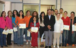 alumnos del curso de alemán