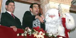 Alcalde y Papá Noel